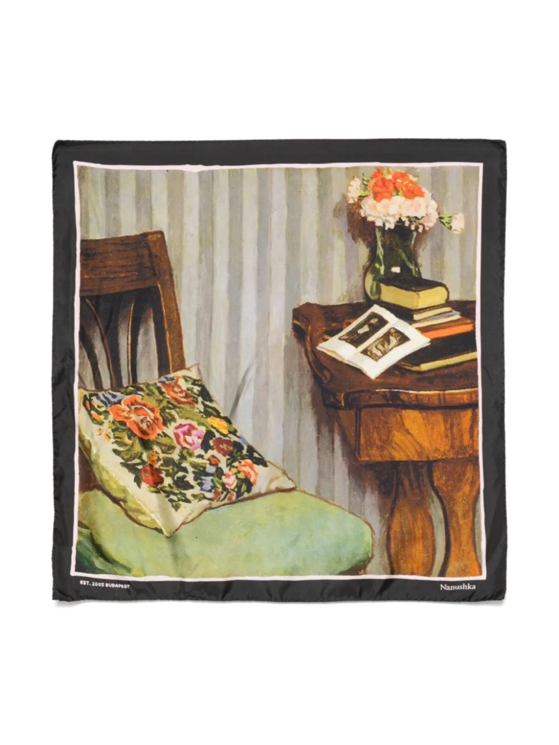 Nanushka платок Shoul, черный
Nanushka платок Shoul, черный