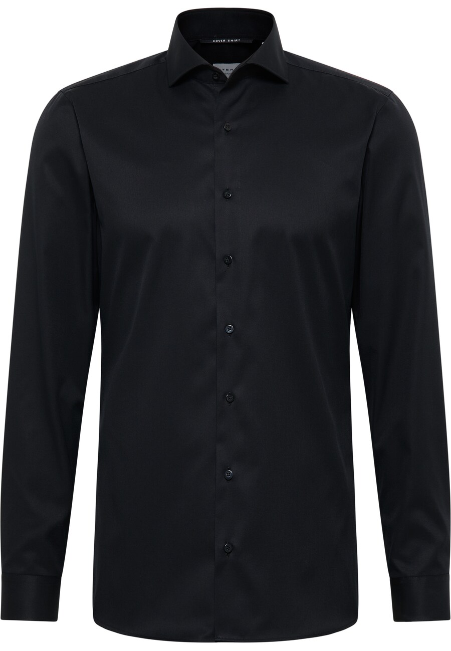 Рубашка делового кроя Slim Fit ETERNA, черный
Рубашка делового кроя Slim Fit ETERNA, черный
