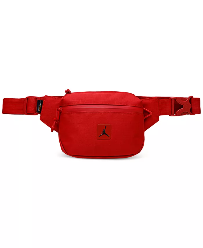 Мужская кросс-боди сумка с логотипом из ткани Cordura Jordan, красный 
Мужская кросс-боди сумка с логотипом из ткани Cordura Jordan, красный