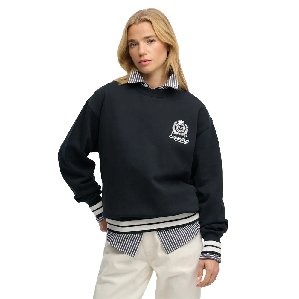 Толстовка Superdry Country Club Crest Crew, синий
Толстовка Superdry Country Club Crest Crew, синий