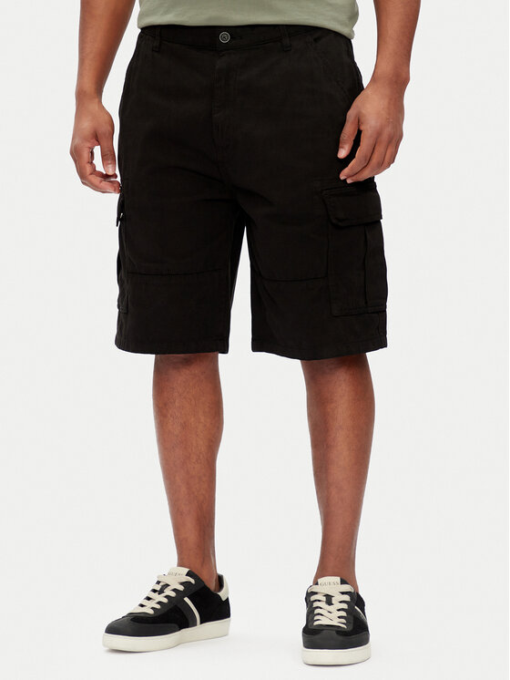 Шорты из ткани обычного кроя M5GD45 WGCV1 Guess Jeans, черный
Шорты из ткани обычного кроя M5GD45 WGCV1 Guess Jeans, черный