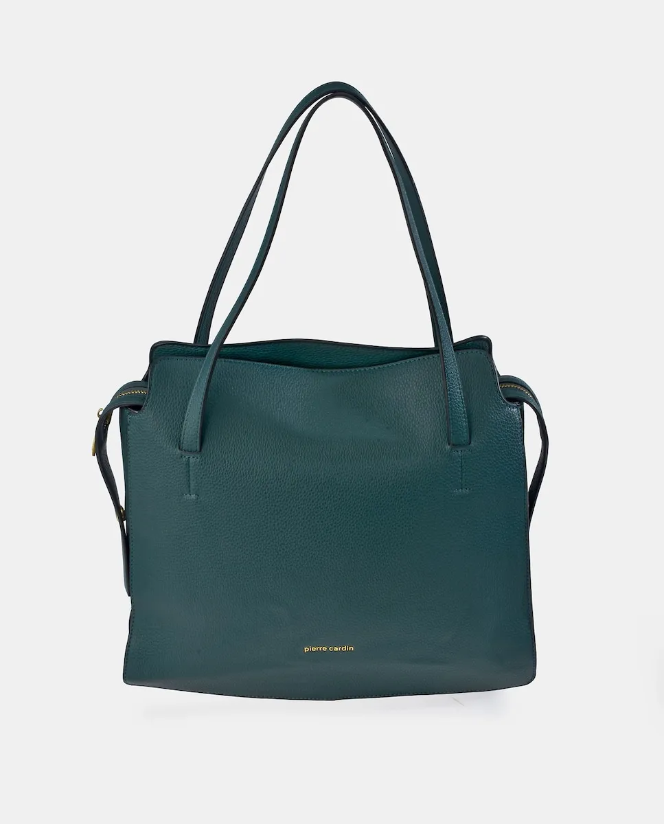 Сумка-шоппер из искусственной кожи Pierre Cardin, темно-зеленый
Сумка-шоппер из искусственной кожи Pierre Cardin, темно-зеленый