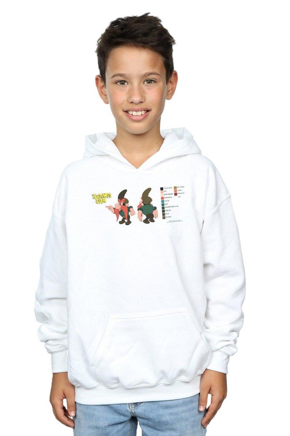 Толстовка Yosemite Sam с цветовым кодом Looney Tunes, белый
Толстовка Yosemite Sam с цветовым кодом Looney Tunes, белый