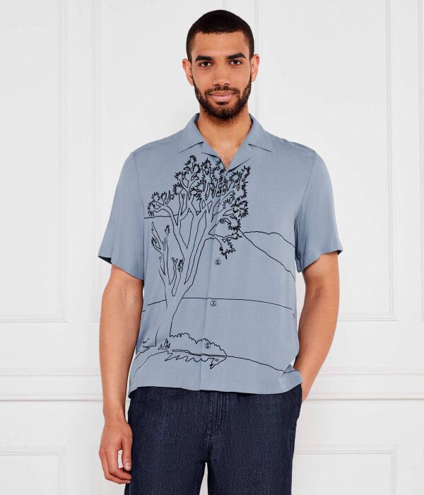 Рубашка rayer_m Regular fit Boss Orange, синий
Рубашка rayer_m Regular fit Boss Orange, синий