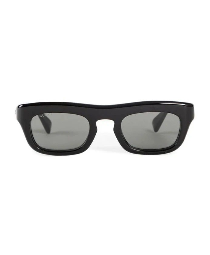 Прямоугольные солнцезащитные очки Gucci, черный
Прямоугольные солнцезащитные очки Gucci, черный