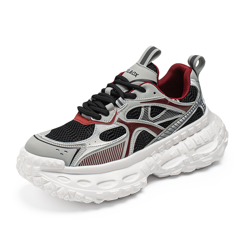 Износостойкие дышащие низкие массивные кроссовки для мужчин TELENT, Black
Износостойкие дышащие низкие массивные кроссовки для мужчин TELENT, Black