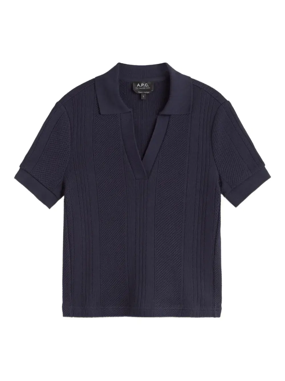 Фактурная футболка с воротником-поло Ophélia A.P.C., синий
Фактурная футболка с воротником-поло Ophélia A.P.C., синий