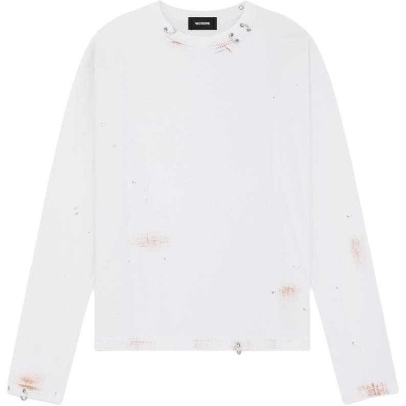 WE11DONE Футболка унисекс белая FW24
WE11DONE Футболка унисекс белая FW24