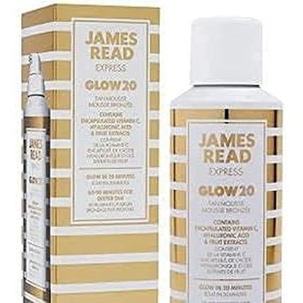 JAMES READ Glow20 Express Мусс для мгновенного загара для тела от светлого до среднего тона, 200 мл Коричневый
JAMES READ Glow20 Express Мусс для мгновенного загара для тела от светлого до среднего тона, 200 мл Коричневый