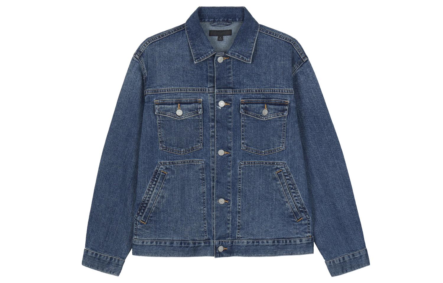 Мужская джинсовая куртка UNIQLO, 65 синий
Мужская джинсовая куртка UNIQLO, 65 синий