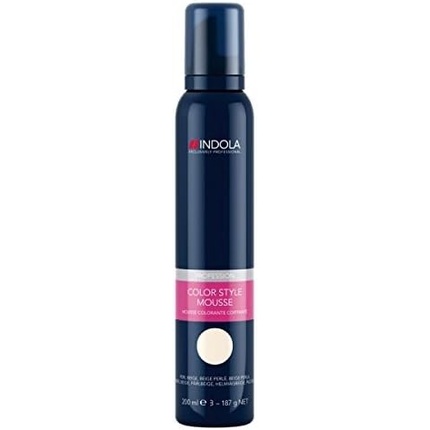 Профессиональная стойкая краска для волос Colour Style Mousse Pearl Beige Indola
Профессиональная стойкая краска для волос Colour Style Mousse Pearl Beige Indola