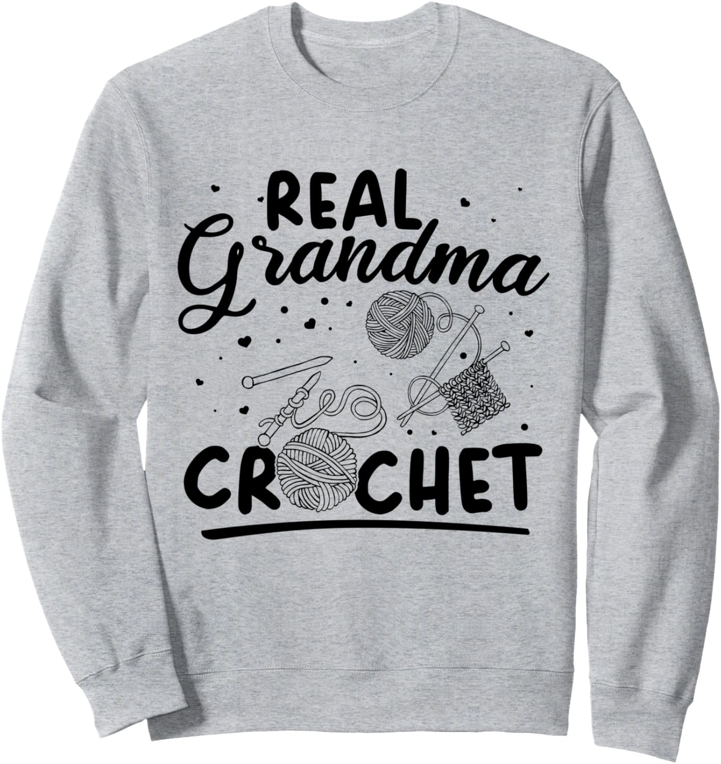 Вязаная крючком бабушка - Аутентичная вязаная крючком толстовка с изображением бабушки, серая Crochet Grandma Crochet Lover
Вязаная крючком бабушка - Аутентичная вязаная крючком толстовка с изображением бабушки, серая Crochet Grandma Crochet Lover