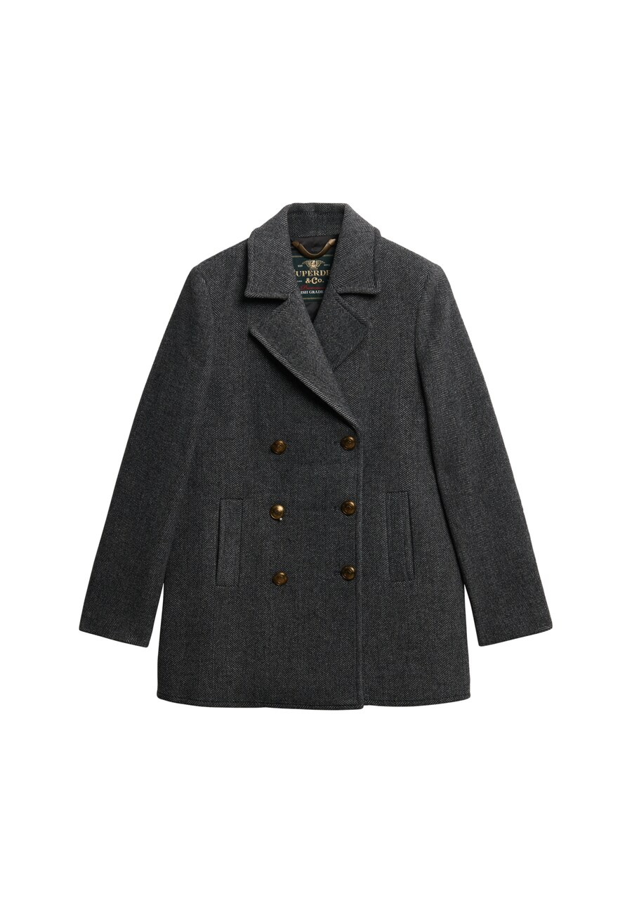 Пальто межсезонное Superdry, антрацит/темно-серый
Пальто межсезонное Superdry, антрацит/темно-серый