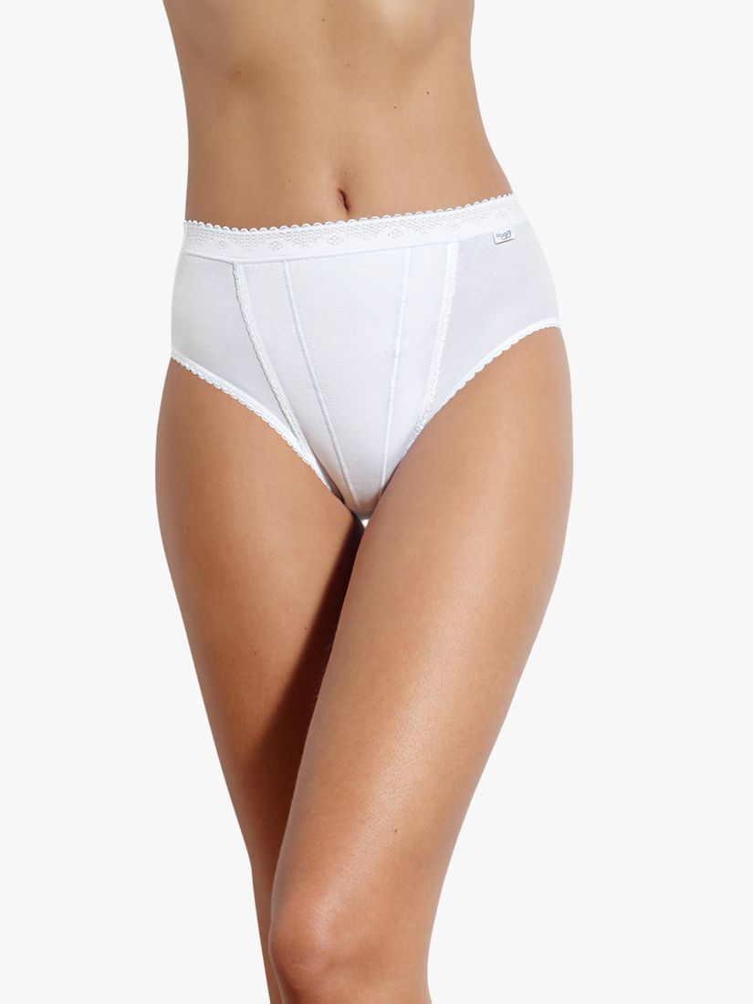 Трусики sloggi Tai Control, 2 шт., белые
Трусики sloggi Tai Control, 2 шт., белые