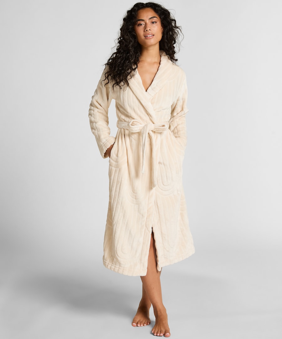 Длинный халат Hunkemöller, Wool White
Длинный халат Hunkemöller, Wool White