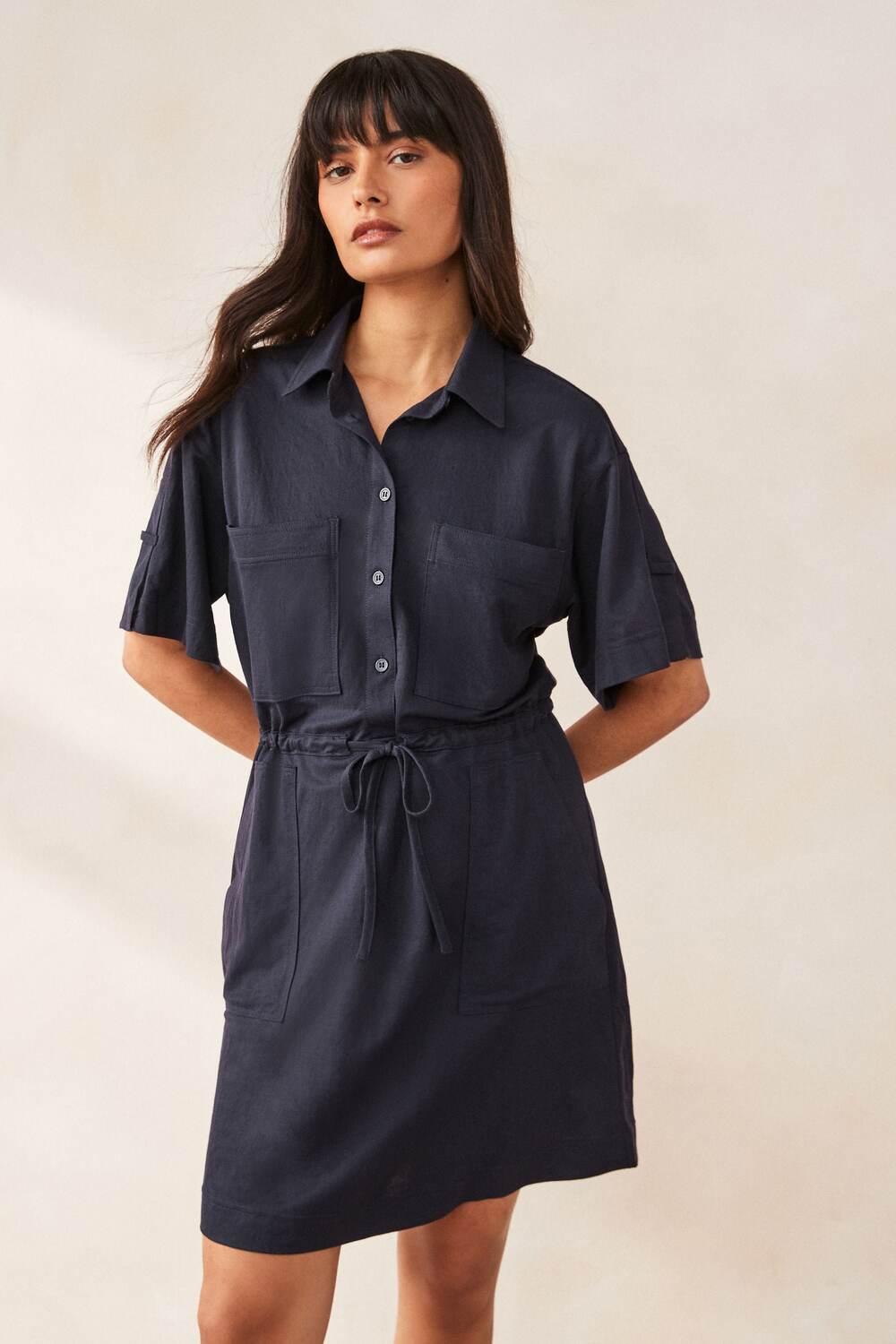 Мини платье на шнурке Next, синий
Мини платье на шнурке Next, синий