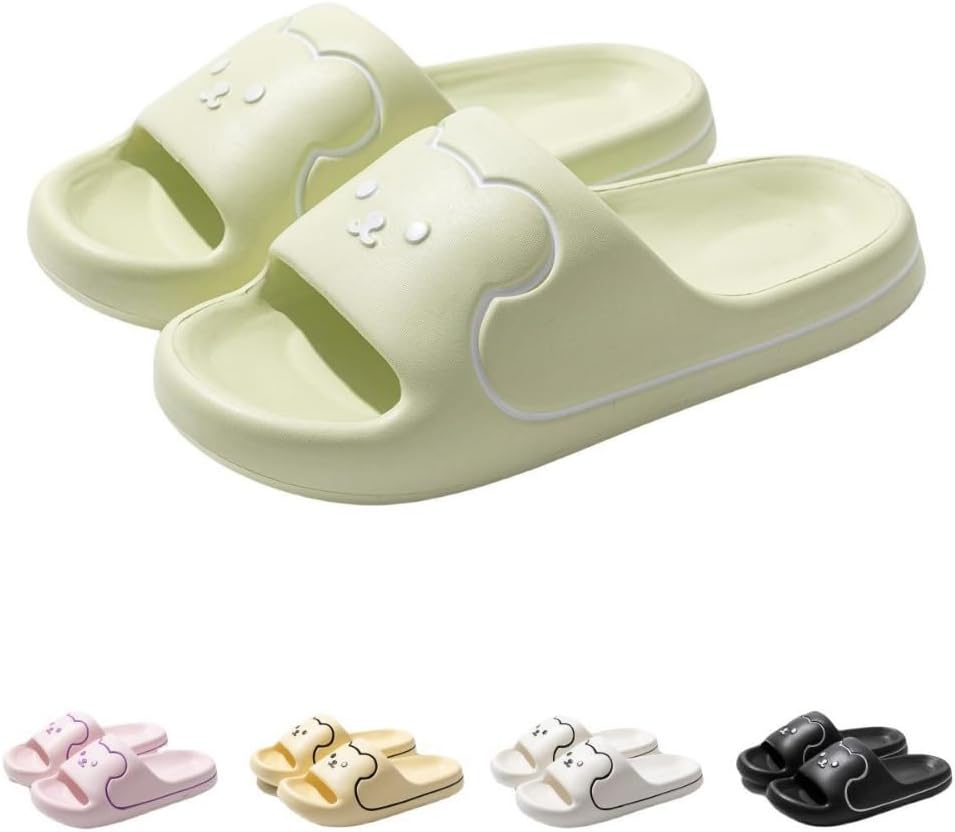 Милые шлепанцы с медвежонком для женщин Albiva, зеленый
Милые шлепанцы с медвежонком для женщин Albiva, зеленый