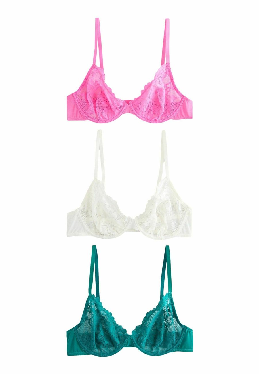 Бюстгальтер Next 3 PACK , Cream Pink Green/Beige
Бюстгальтер Next 3 PACK , Cream Pink Green/Beige