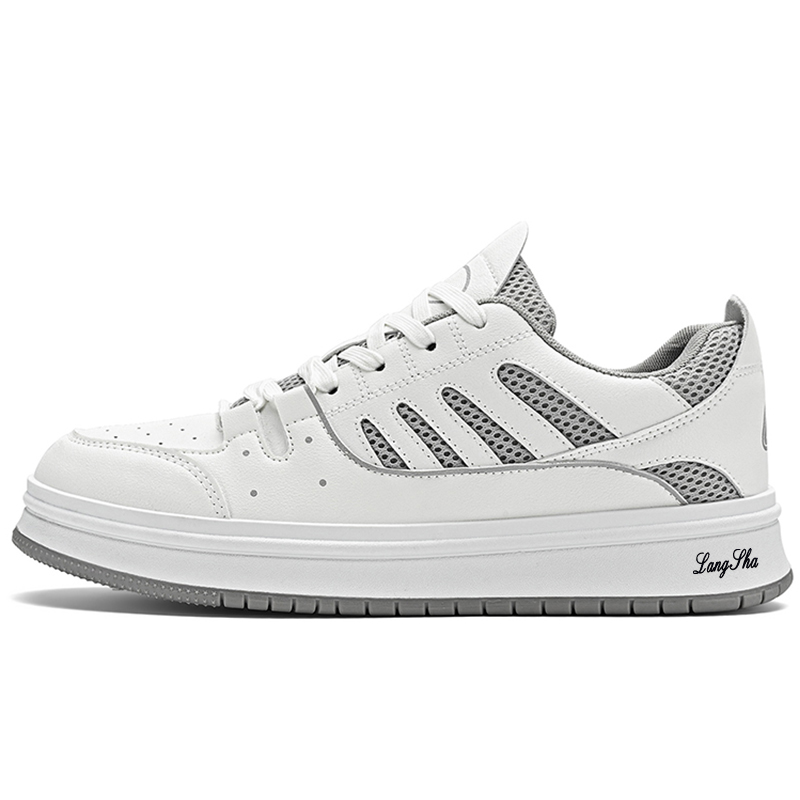 Противоскользящие, износостойкие, легкие мужские кроссовки для скейтбординга Coverage Lanza, White Gray
Противоскользящие, износостойкие, легкие мужские кроссовки для скейтбординга Coverage Lanza, White Gray