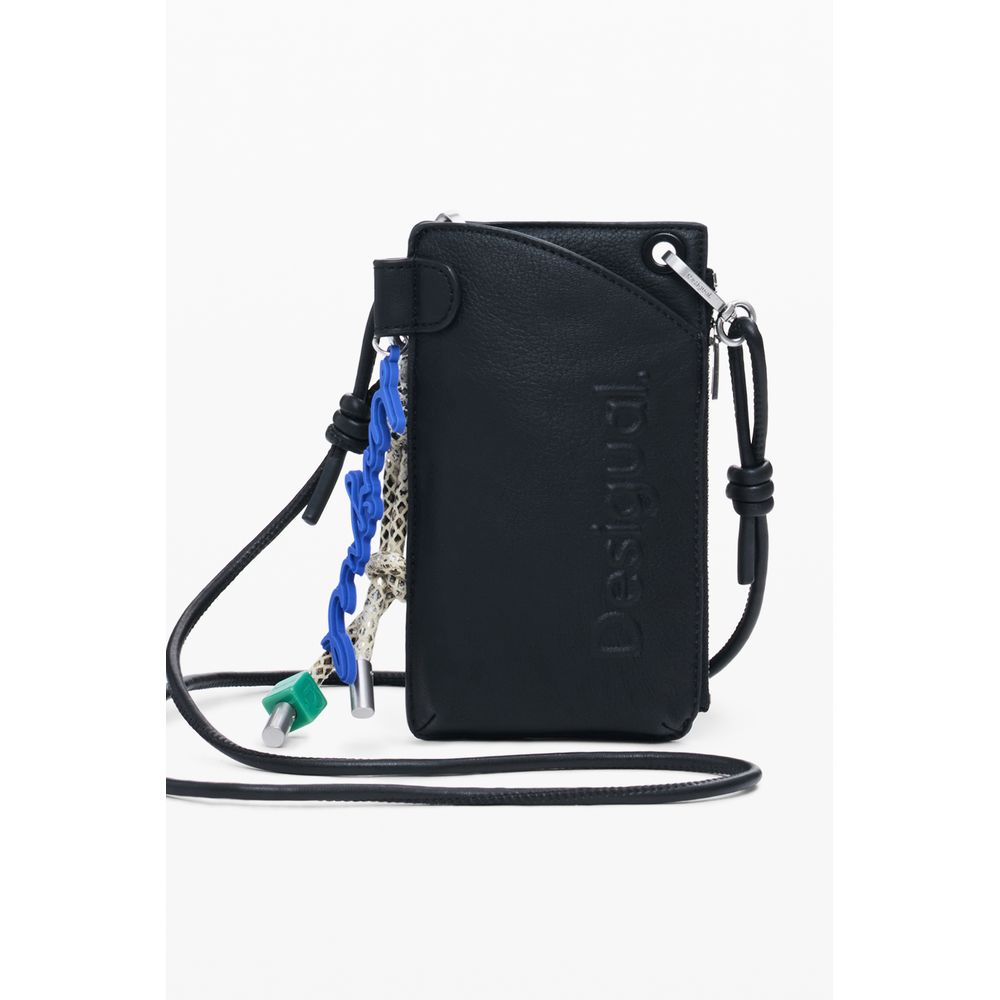 Черный женский полиэтиленовый кошелек Desigual
Черный женский полиэтиленовый кошелек Desigual