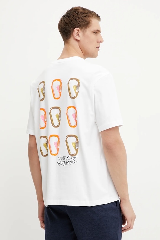 Хлопковая футболка Nuptse Oversized The North Face, белый
Хлопковая футболка Nuptse Oversized The North Face, белый