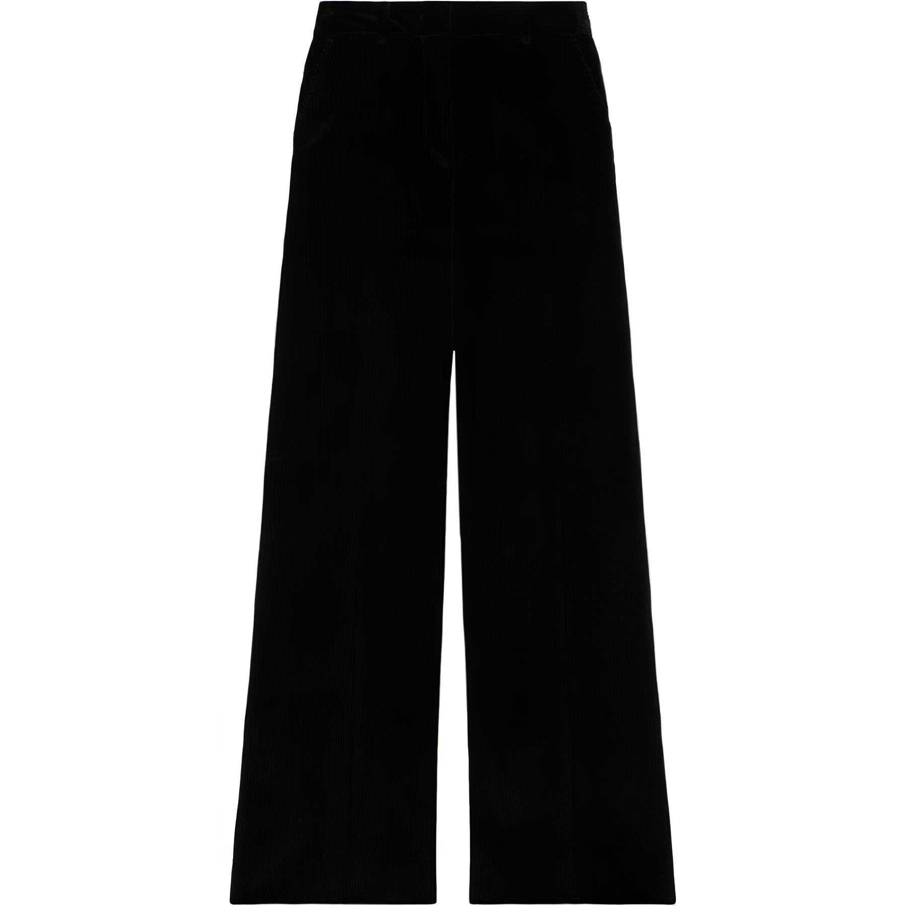 Широкие бархатные брюки Max Mara WEEKEND MaxMara, черный
Широкие бархатные брюки Max Mara WEEKEND MaxMara, черный