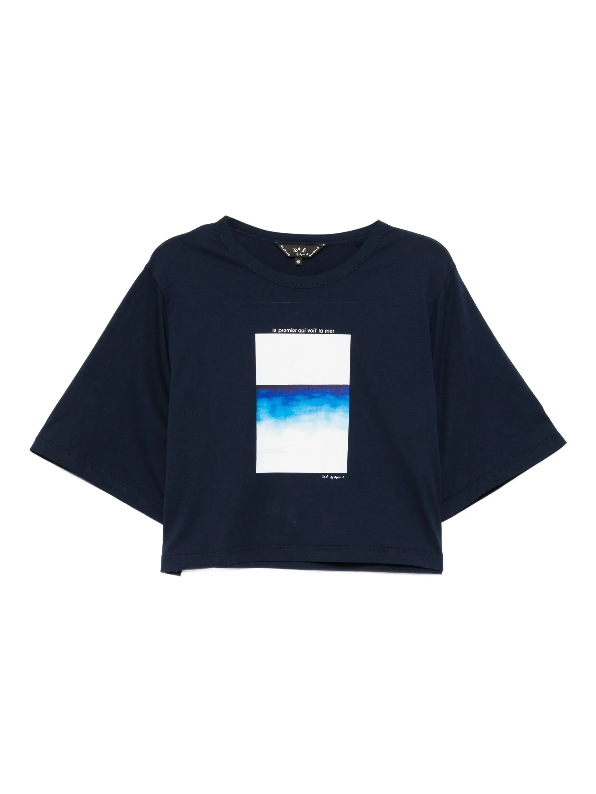 Футболка с графичным принтом To B. By Agnès B., синий
Футболка с графичным принтом To B. By Agnès B., синий