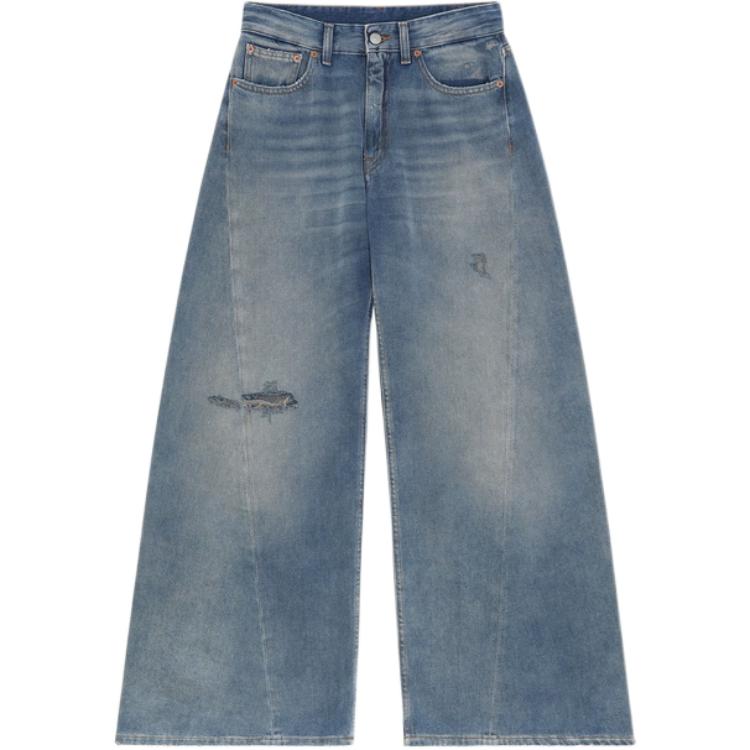 Джинсы с эффектом поношенности MM6 Maison Margiela, серо-голубой
Джинсы с эффектом поношенности MM6 Maison Margiela, серо-голубой