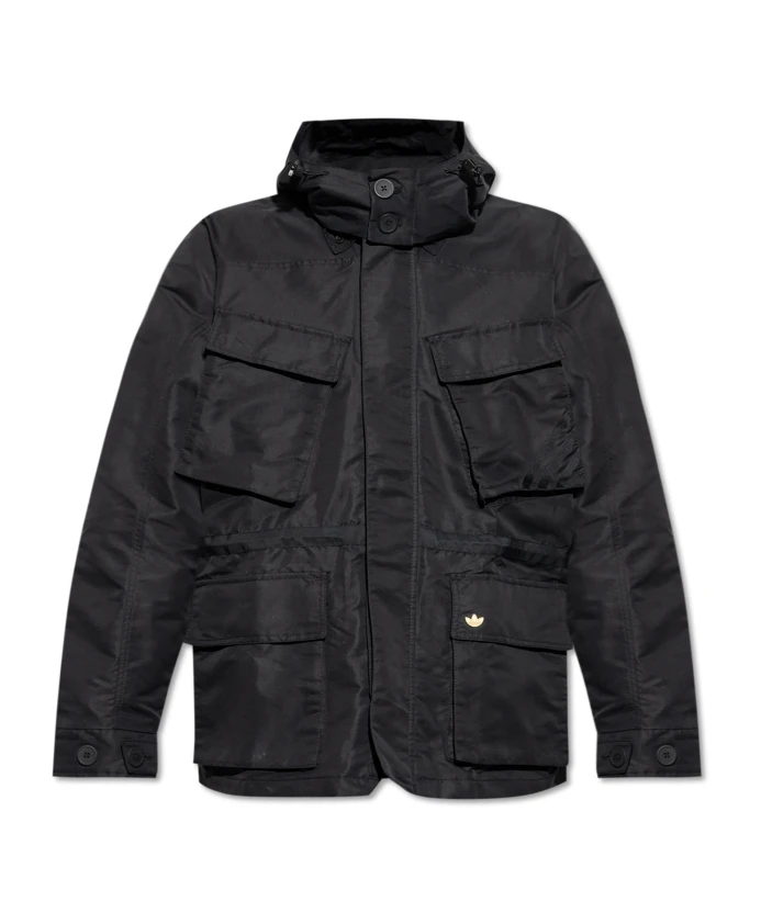 Куртка со съемным капюшоном Adidas Originals, черный
Куртка со съемным капюшоном Adidas Originals, черный