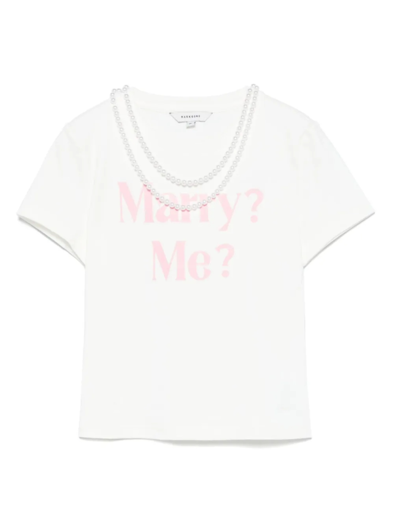 Футболка из эластичного хлопка MARKGONG, белый
Футболка из эластичного хлопка MARKGONG, белый