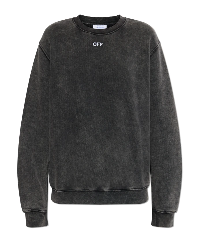 Толстовка с логотипом Off White, серый
Толстовка с логотипом Off White, серый