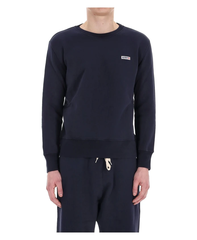 Синий свитер с круглым вырезом Autry, синий
Синий свитер с круглым вырезом Autry, синий