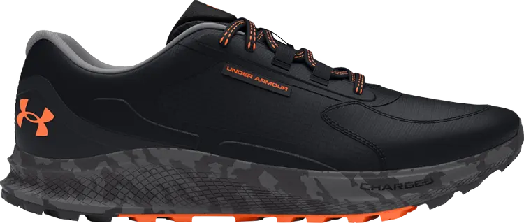 Кроссовки Charged Bandit Trail 3 'Black Orange Blast Camo', черный
Кроссовки Charged Bandit Trail 3 'Black Orange Blast Camo', черный