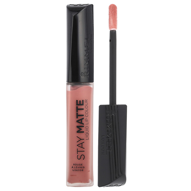 Rimmel London, Stay Matte, Liquid Lip Colour, 200 Pink Blink, 0.21 fl oz (6.5 ml)
Rimmel London, Stay Matte, Liquid Lip Colour, 200 Pink Blink, 0.21 fl oz (6.5 ml)