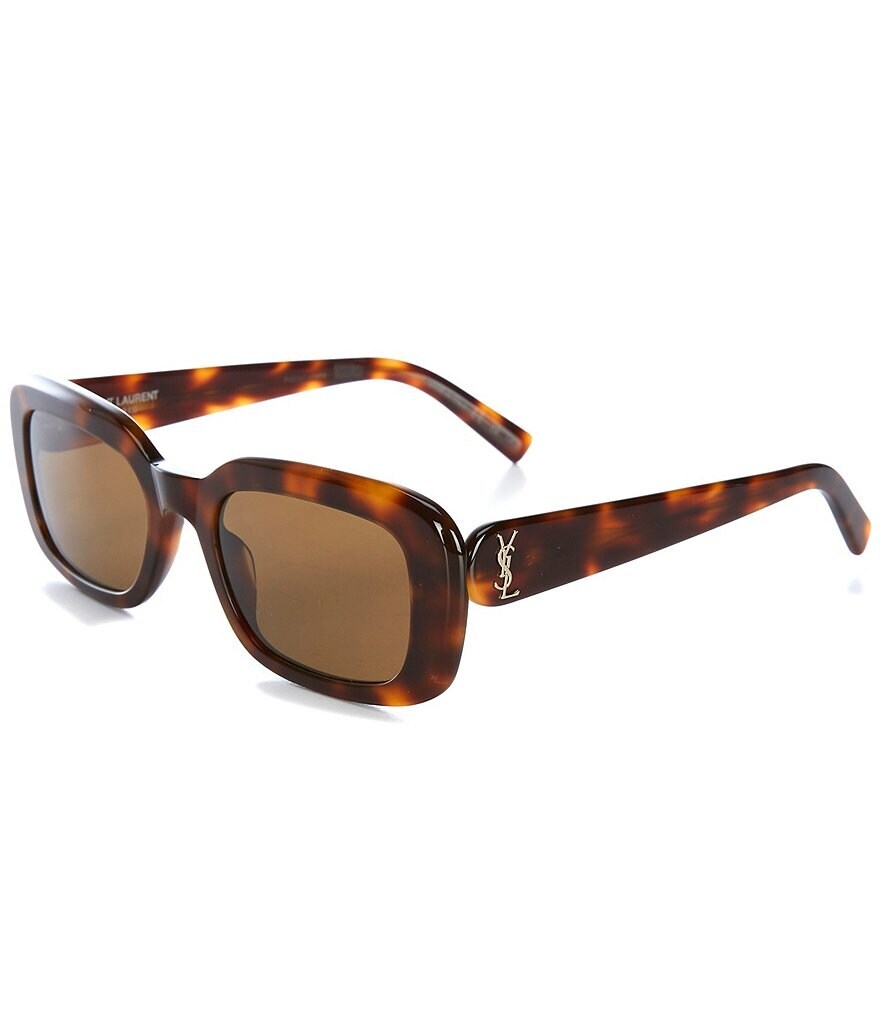 Saint Laurent Женские прямоугольные солнцезащитные очки SL M130 Monogram Perle 53 мм Гавана, коричневый
Saint Laurent Женские прямоугольные солнцезащитные очки SL M130 Monogram Perle 53 мм Гавана, коричневый