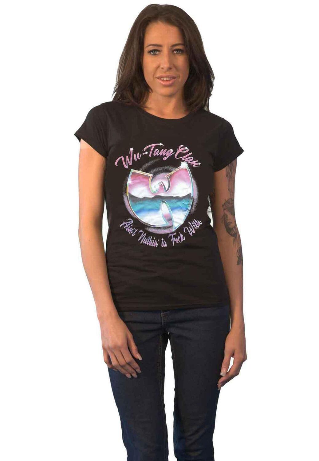 Футболка скинни Ain't Nuthing Ta F' Wit Wu Tang Clan, черный
Футболка скинни Ain't Nuthing Ta F' Wit Wu Tang Clan, черный