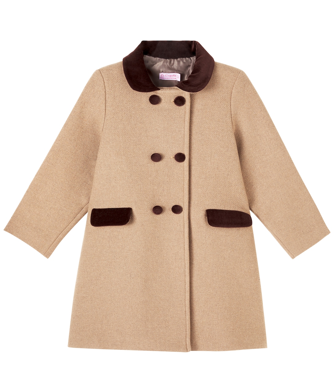 Пальто Arrieta из смесовой шерсти La Coqueta, серо-коричневый
Пальто Arrieta из смесовой шерсти La Coqueta, серо-коричневый