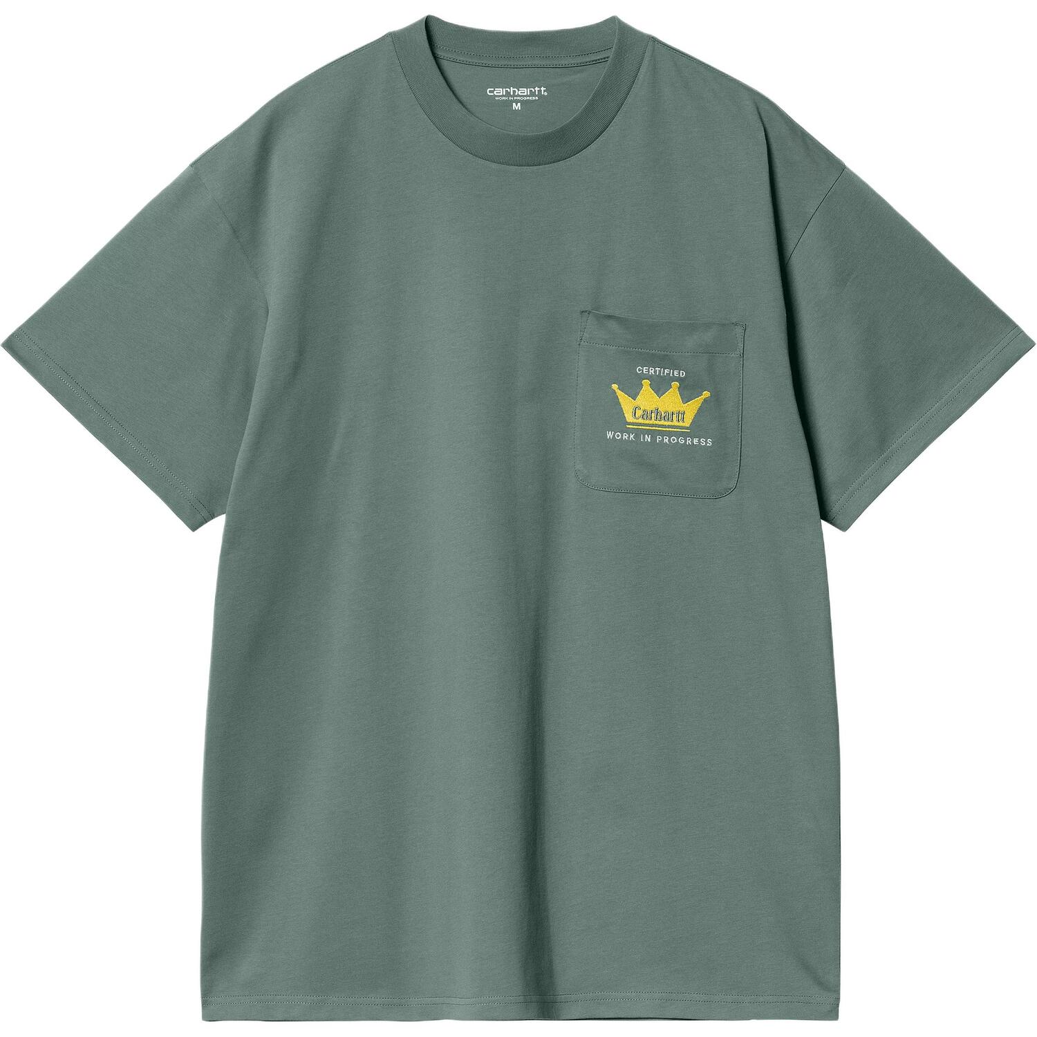 Футболка SS25 S/S Crown Pocket Carhartt WIP, зеленый
Футболка SS25 S/S Crown Pocket Carhartt WIP, зеленый