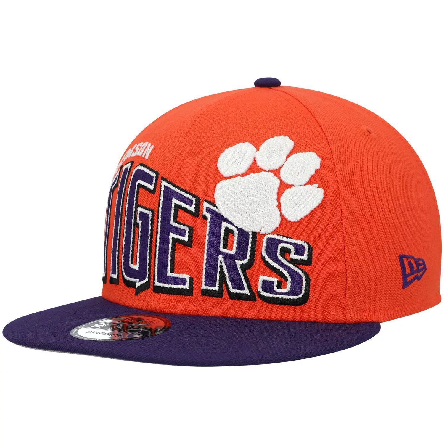 Мужская двухцветная винтажная шляпа Snapback New Era Orange Clemson Tigers Wave 9FIFTY
Мужская двухцветная винтажная шляпа Snapback New Era Orange Clemson Tigers Wave 9FIFTY