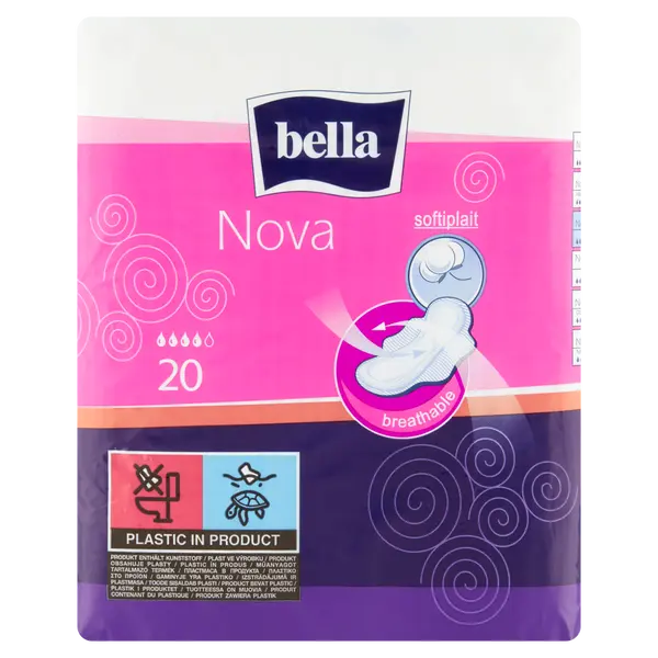 Гигиенические прокладки, 20 шт./1 упаковка. Bella Nova
Гигиенические прокладки, 20 шт./1 упаковка. Bella Nova