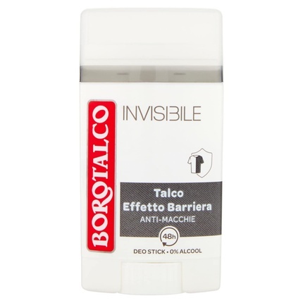 Borotalco Дезодорант-карандаш Invisible Gray 40 мл - Roll On Invisible Talc Barrier Effect 1,3 жидких унций Сделано в Италии
Borotalco Дезодорант-карандаш Invisible Gray 40 мл - Roll On Invisible Talc Barrier Effect 1,3 жидких унций Сделано в Италии