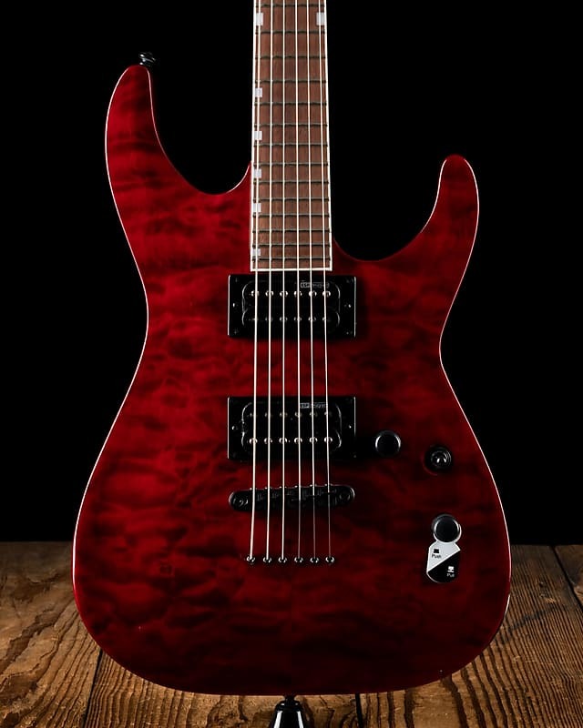 Электрогитара ESP LTD MH-200QM NT - See Thru Black Cherry - Free Shipping
Электрогитара ESP LTD MH-200QM NT - See Thru Black Cherry - Free Shipping