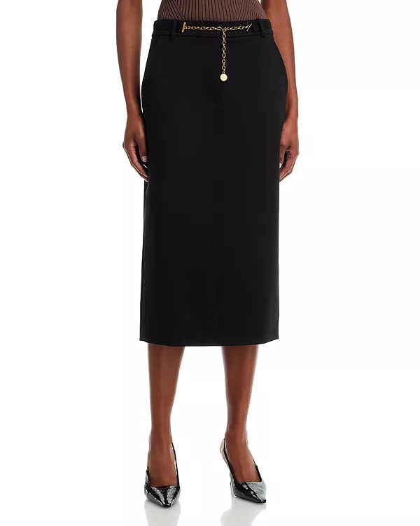 Юбка с поясом Хоффман Veronica Beard, черный
Юбка с поясом Хоффман Veronica Beard, черный