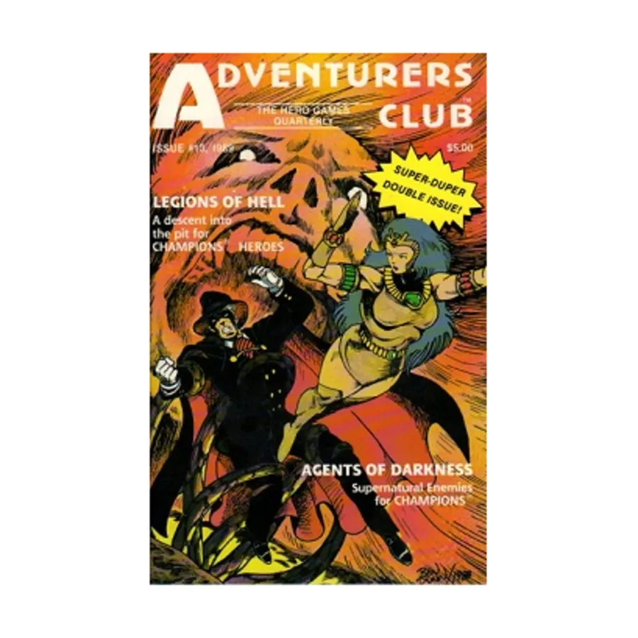 Журнал #13 "Double Issue, Agents of Darkness, Legions of Hell", Adventurer's Club Magazine
Журнал #13 "Double Issue, Agents of Darkness, Legions of Hell", Adventurer's Club Magazine