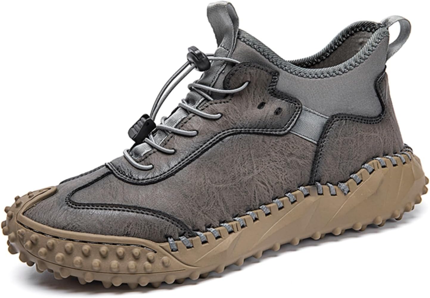 Мужские повседневные кожаные кроссовки - противоскользящая резиновая подошва с рельефной текстурой, дышащие, с не склеенными швами, износостойкие, для вождения, походов, прогулок и повседневного использования Lshwcift, серый
Мужские повседневные кожаные кроссовки - противоскользящая резиновая подошва с рельефной текстурой, дышащие, с не склеенными швами, износостойкие, для вождения, походов, прогулок и повседневного использования Lshwcift, серый