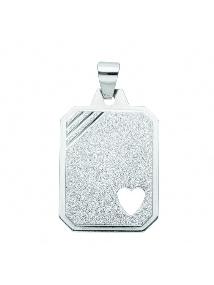 Adeliás Женский кулон из серебра 925 пробы с гравированной пластиной
Adeliás Женский кулон из серебра 925 пробы с гравированной пластиной
