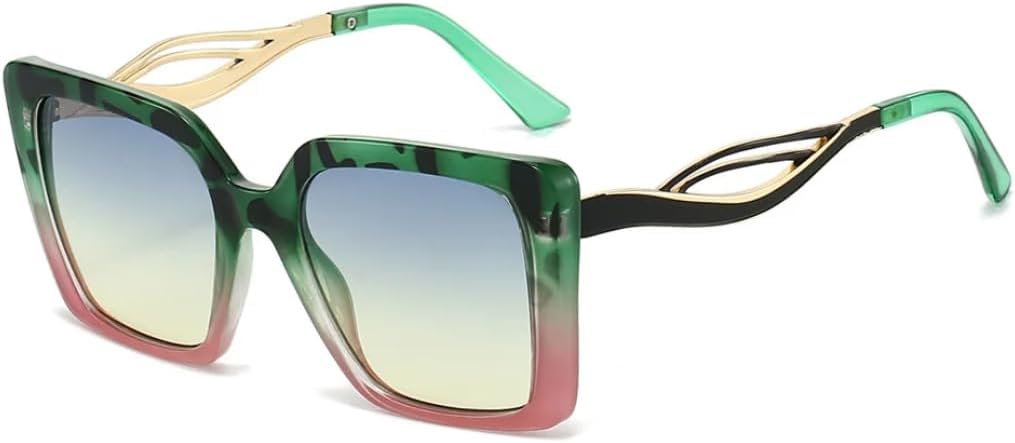 Ретро-солнцезащитные очки с леопардовым принтом, квадратной оправой, для женщин, с ажурным дизайном, для мужчин, повседневные, защита от УФ-излучения UV400 UATXTAU, Leopard Pink
Ретро-солнцезащитные очки с леопардовым принтом, квадратной оправой, для женщин, с ажурным дизайном, для мужчин, повседневные, защита от УФ-излучения UV400 UATXTAU, Leopard Pink