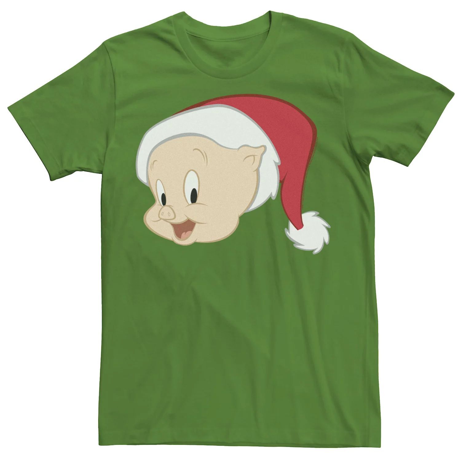 Мужская футболка Looney Tunes Christmas Porky Pig Santa с большим лицом Licensed Character
Мужская футболка Looney Tunes Christmas Porky Pig Santa с большим лицом Licensed Character