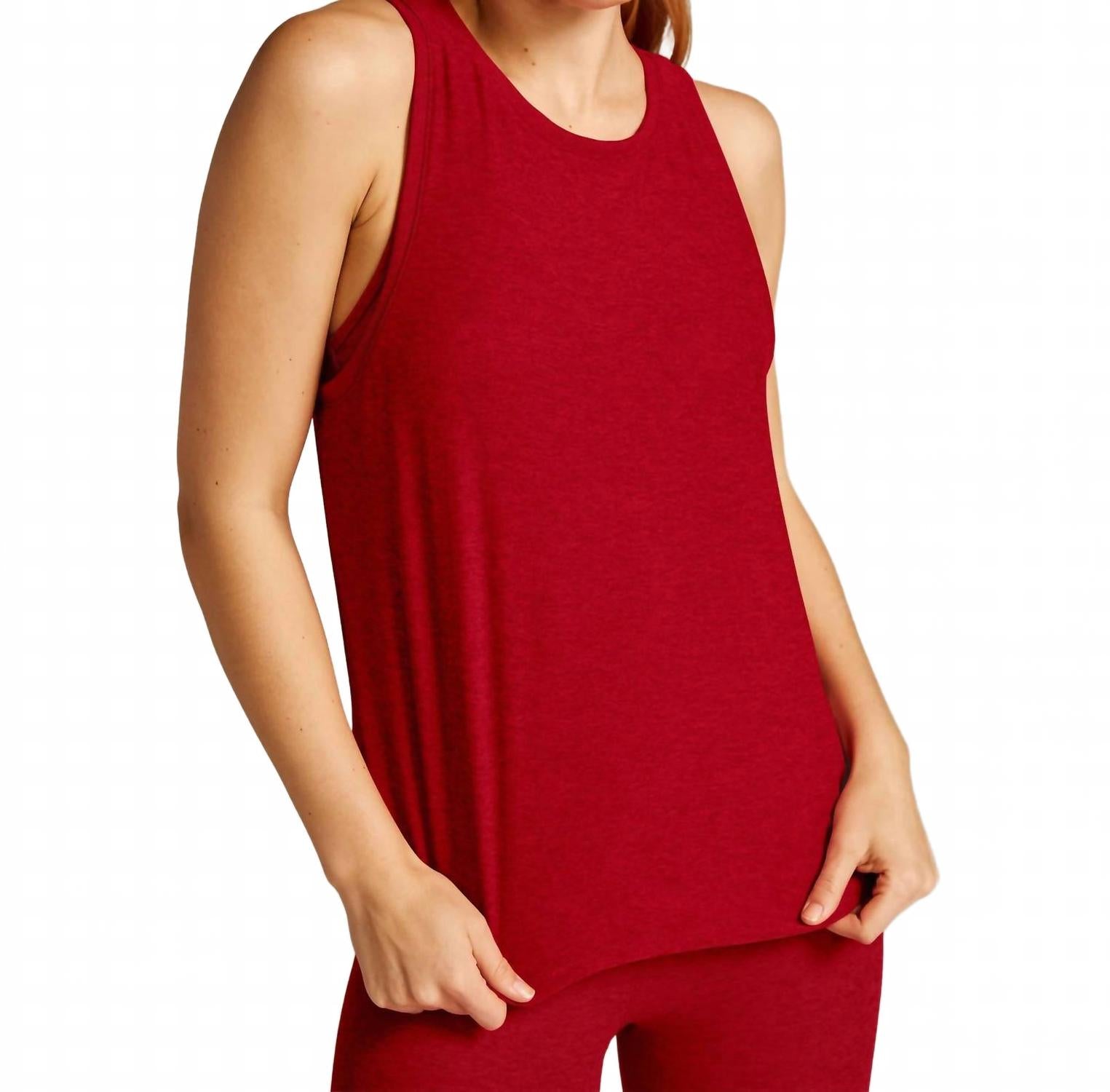 Топ-майка Featherweight Rebalance в рубиново-красном цвете хизер BEYOND YOGA
Топ-майка Featherweight Rebalance в рубиново-красном цвете хизер BEYOND YOGA