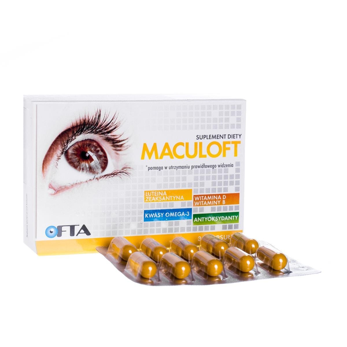 Maculoft, Добавка , 30 капсул Verco
Maculoft, Добавка , 30 капсул Verco